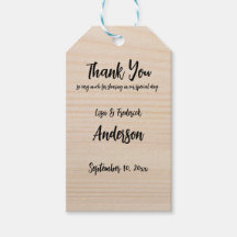 Rustikales Holz - Danke von Couple