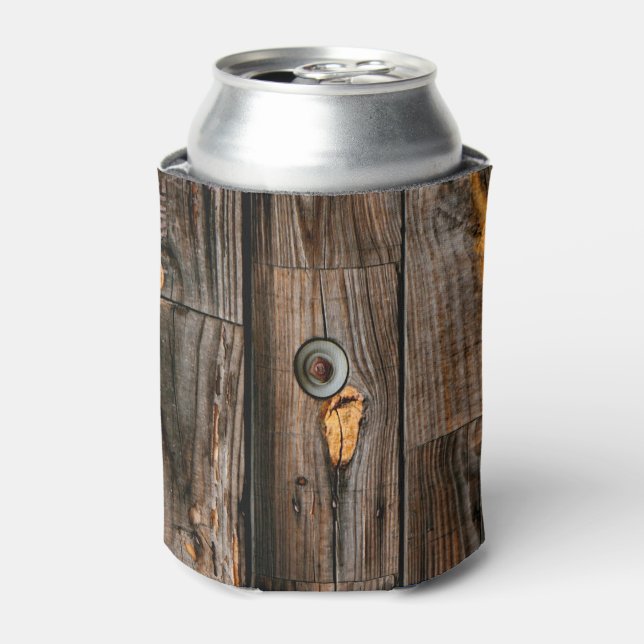Rustikales Holz Dosenkühler (Kanne Vorderseite)