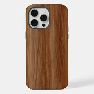 Rustikales Holz iPhone Case - Naturstil 15 Pro Max Hülle