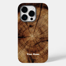 Rustikales Holz-Körner-Monogramm-Holz