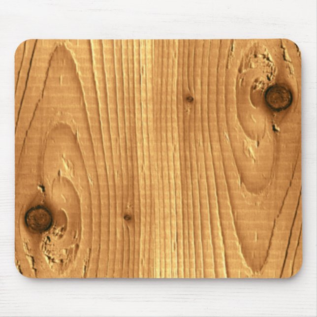 Rustikales Holz mit Charme und Phantastischem Fab Mousepad (Vorne)