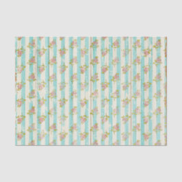 Rustikales Holz Pastel Blauer Hütte Shabby Chic Seidenpapier