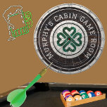 Rustikales Holz Tone Irish Celtic 4 Leaf Klee Dartscheibe<br><div class="desc">Rustikales Holz Tone Irish Celtic 4 Leaf Clover Dart Board Persönlich mit Namen</div>