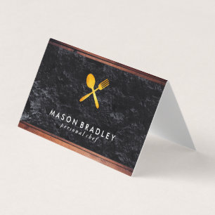 Rustikales Holz Visitenkarten