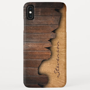 Rustikales Holz zersplitterter hölzerner Blick - Case-Mate iPhone Hülle