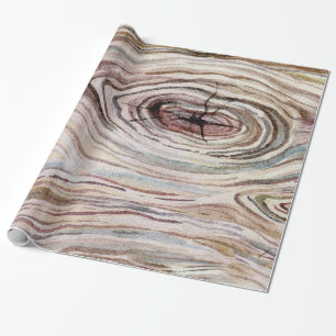 Rustikales Holzkorn Wasserfarbe Landchic Geschenkpapier