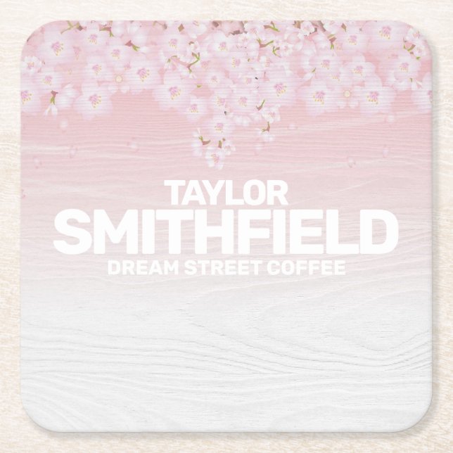 Rustikales Holzkreuz Rechteckiger Pappuntersetzer (Vorderseite)