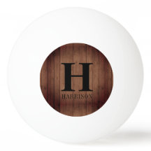 Rustikales Holzmonogramm 