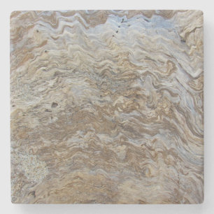 Rustikales Holzmuster aus Holz Steinuntersetzer