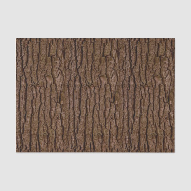Rustikales Imitat Stück Holzkörnchen Seidenpapier (Vorderseite)