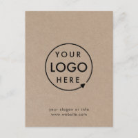 Rustikales Kraft-Logo | Business Corporate Modern