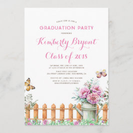Rustikales Land | Farmhouse Graduation Party Einladung