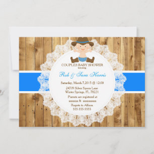 Rustikales Land Vintage Camouflage Kinderdusche ei Einladung