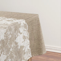Rustikales Land Vintager Beige-Einbruch und weiße