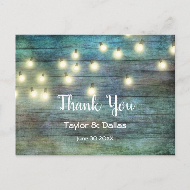 Rustikales Land | Vintages Holz | Brown Postkarte (Vorderseite)