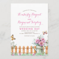 Rustikales Landhaus Blumengarten Hochzeit