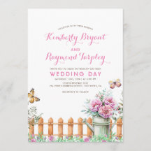 Rustikales Landhaus Blumengarten Hochzeit