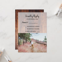 Rustikales ländliches Foto Hochzeit RSV