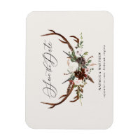 Rustikales Laub und Ameise Save the Date