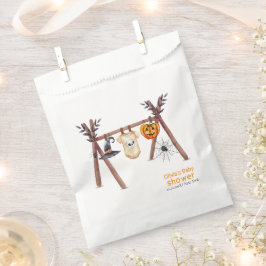 Rustikales Little Boo Halloween Kleiderständer Kin Geschenktütchen