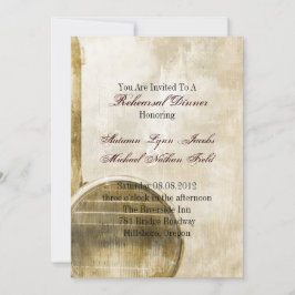 Rustikales LKW-Landbauernhof Einladung