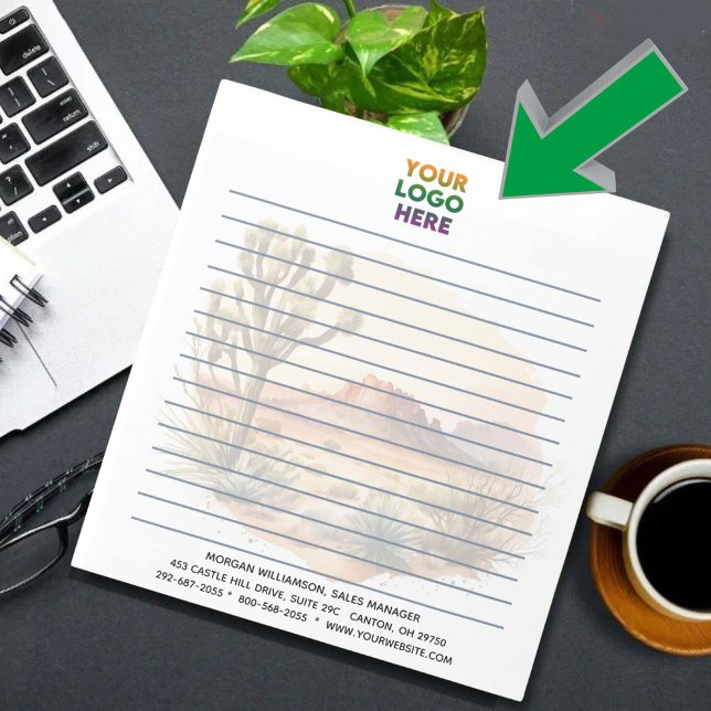 Rustikales Logo für Western-Szene Notizblock (Von Creator hochgeladen)