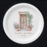 Rustikales Mexiko-Hochzeitspapier Pappteller<br><div class="desc">Fügen Sie Ihrem Hochzeitsempfang eine authentische Touch mit diesen rustikalen Tellern zum mexikanischen Thema hinzu. Matching Objekte in unserem Rustikalen Hochzeit in Urlaubsort Kollektionsgeschäft Cava Party Design.</div>