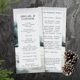 Rustikales Misty Mountain Lake Programm