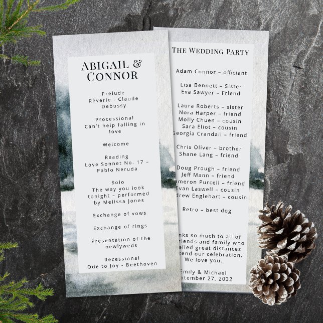 Rustikales Misty Mountain Lake Programm (Von Creator hochgeladen)