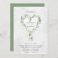 Rustikales Monogram Jar | Heart Greenerity Wedding