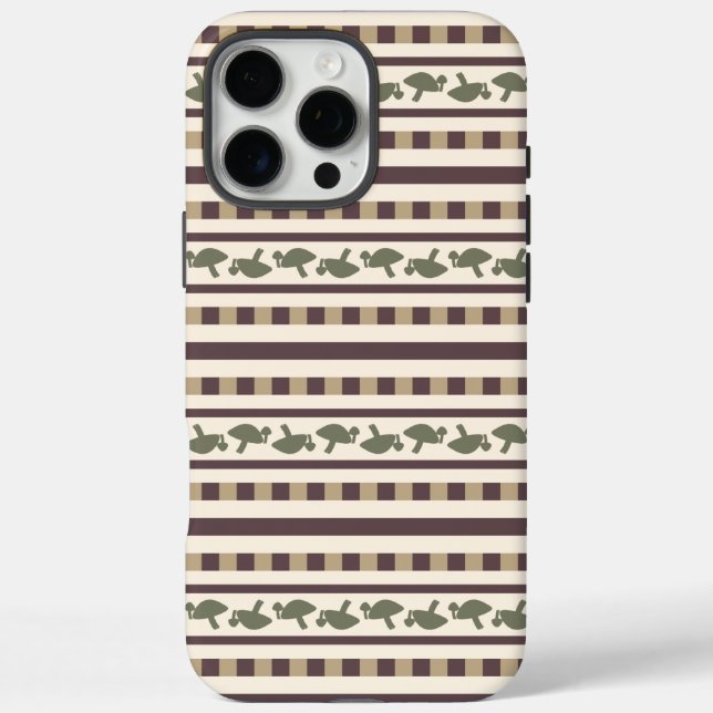 Rustikales Mushroom-Muster Case-Mate iPhone Hülle (Rückseite)