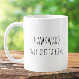 Rustikales Niedlich Hawk Animal Puff Witze Funny Z Kaffeetasse
