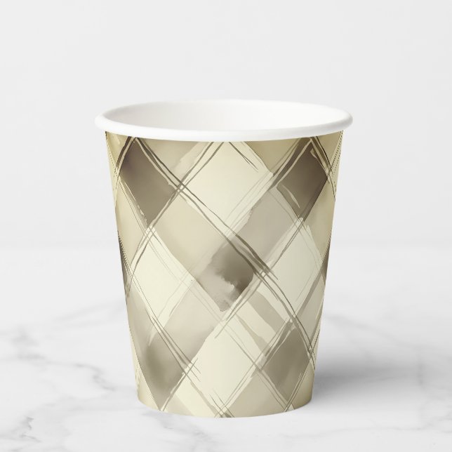 Rustikales Obst-Brautparty Pappbecher (Vorderseite)