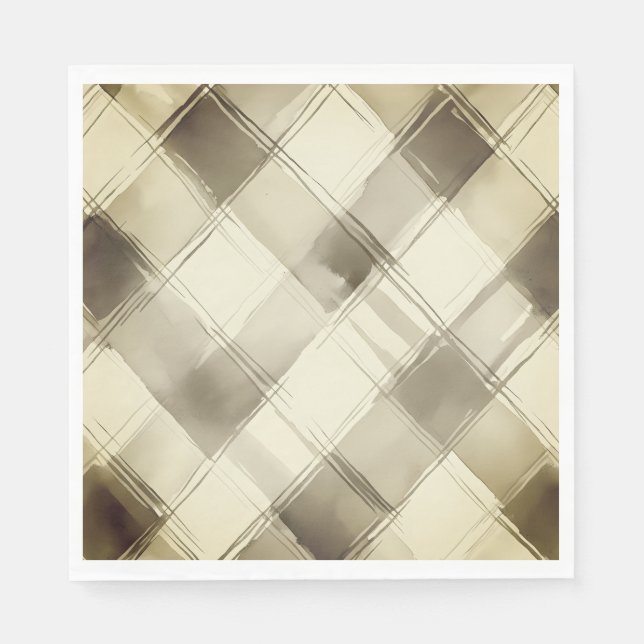 Rustikales Obst-Brautparty Serviette (Vorderseite)