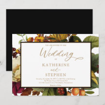 Rustikales Orange | Red Floral Bouquet Wedding