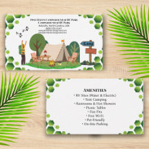Rustikales Outdoor-Campingplatz RV-Park Geschäft D