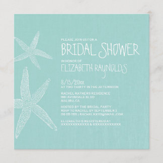 Rustikales Paar von Starfish Bridal Dusche Einladu Einladung