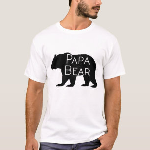 Rustikales Papa-Bärn-Shirt T-Shirt