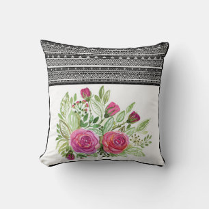 Rustikales Patchwork Kissen