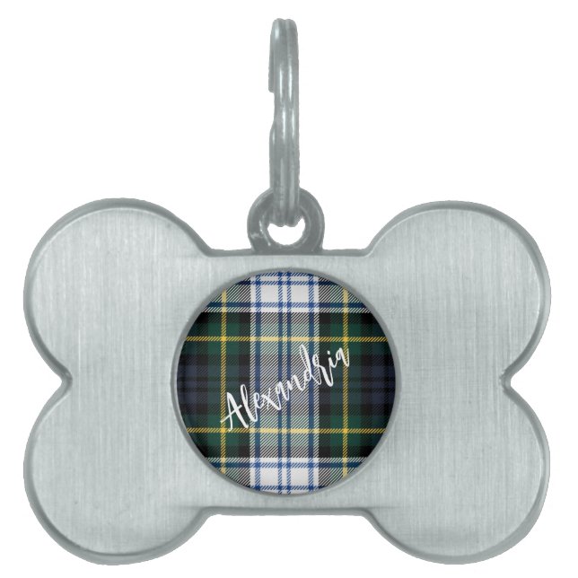 Rustikales Plaid Gordon Tartan Tiermarke (Vorderseite)