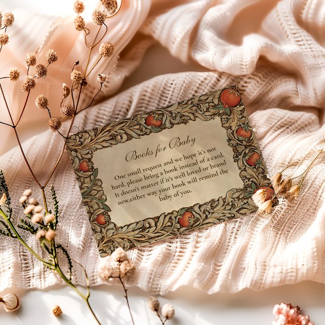 Rustikales Pomegranat-Vintages Kinderbuch Begleitkarte (Von Creator hochgeladen)