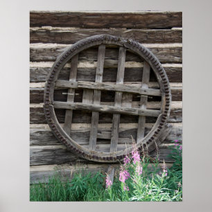 Rustikales Rad 16x20 Poster
