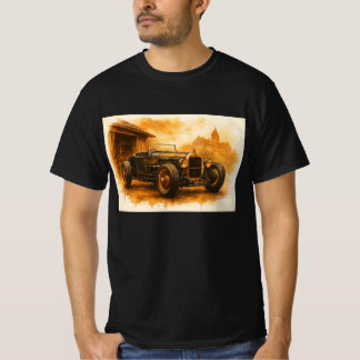 Rustikales Roadster Oldtimer T-Shirt