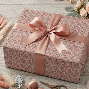 Rustikales Rosa Rose Gold 16 . Geburtstag Geschenkpapier
