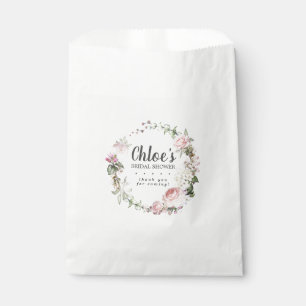 Rustikales Rosenrot Brautparty Geschenktütchen