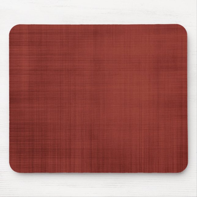 Rustikales Rot Mousepad (Vorne)