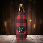 Rustikales rotes Buffalo Kariertes Muster Monogram<br><div class="desc">Ein robustes und maskulines Design mit einem Bereich für Monogramme. Ein klassisches,  traditionelles Muster,  das es schon seit Jahren gibt. Wenn Sie das Kunstwerk anpassen oder den Schriftart ändern möchten,  können Sie auf den Bereich anpassen klicken. Dies führt Sie zum Design-Tool,  mit dem Sie viele Änderungen vornehmen können.</div>
