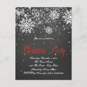 Rustikales rotes einladung