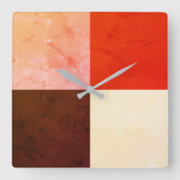 Rustikales rotes rosa Brown-Elfenbein