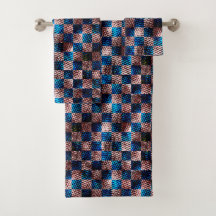 Rustikales Schach in Form von Kratzern